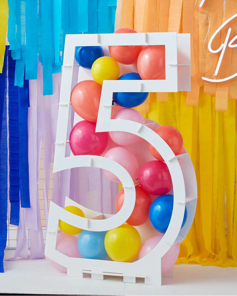 Mix It Up Number 5 Balloon Kit - Image 2
