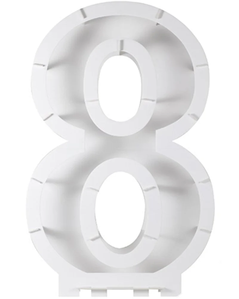 Mix It Up Number 8 Balloon Kit