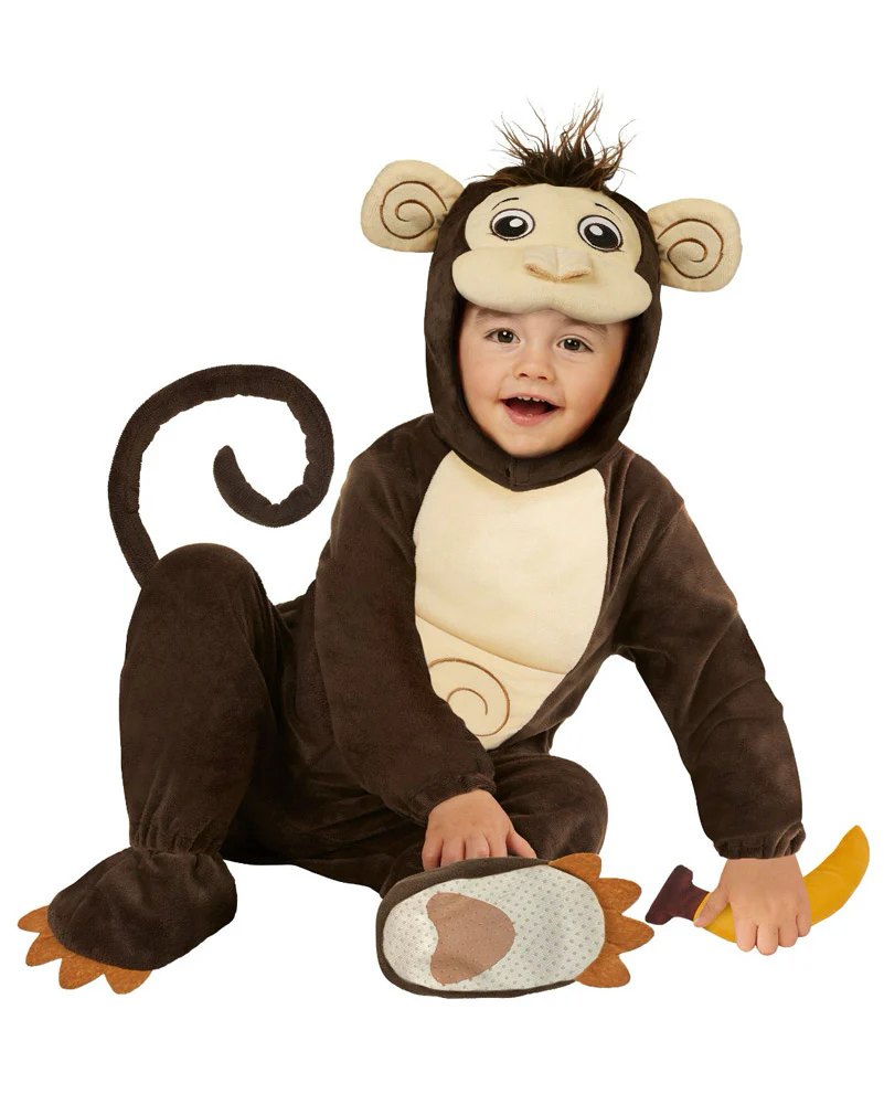 Monkey Jumpsuit Kids Toddler Costume - Image 2