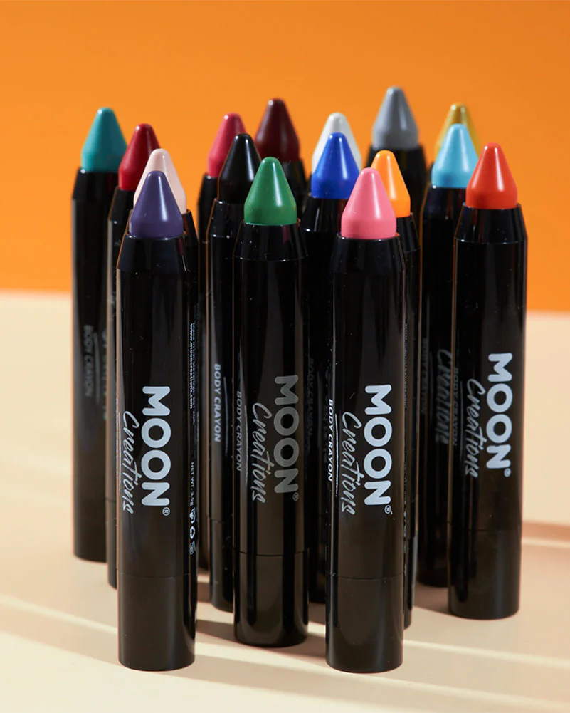 Moon Creations Dark Blue Body Crayon Paint Stick 3g - Image 2