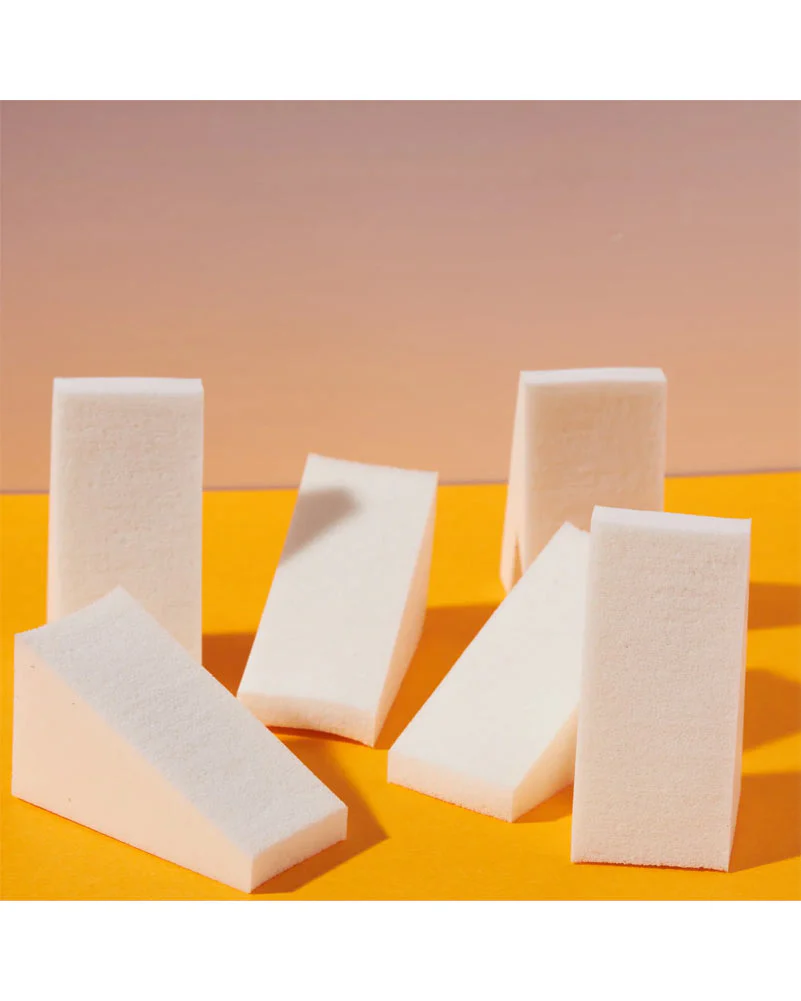 Moon Creations Latex Free Foam Wedges Pack of 6 - Image 2