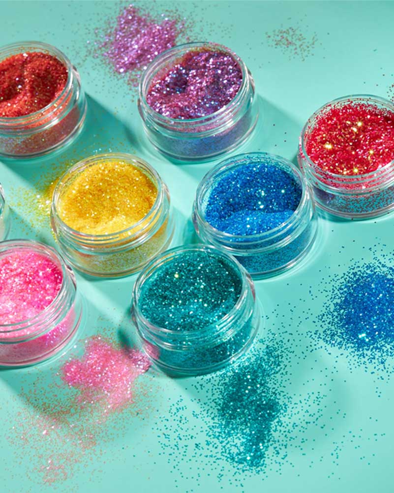 Moon Glitter Blue Iridescent Body Glitter Shaker 5g - Image 9