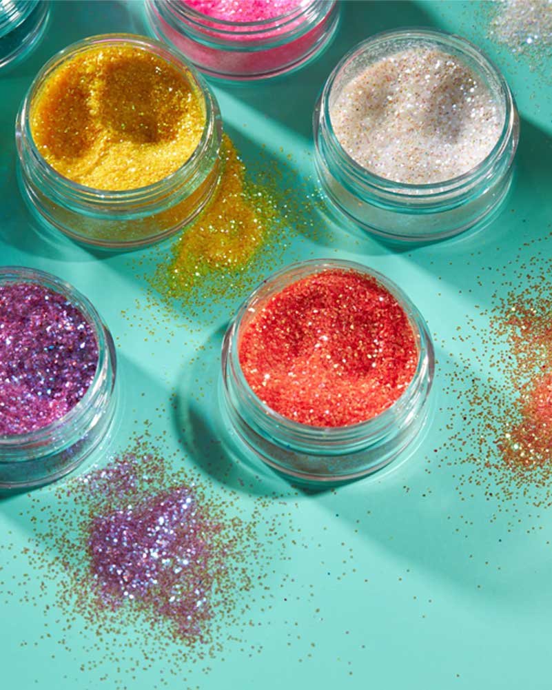 Moon Glitter White Iridescent Body Glitter Shaker 5g - Image 6