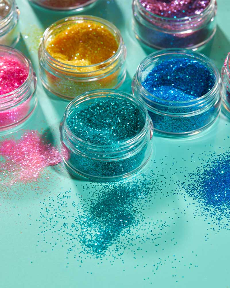 Moon Glitter White Iridescent Body Glitter Shaker 5g - Image 8
