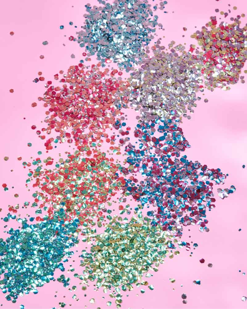 Moon Glitter Green Shamrock Mystic Chunky Bio Body Glitter 3g - Image 4