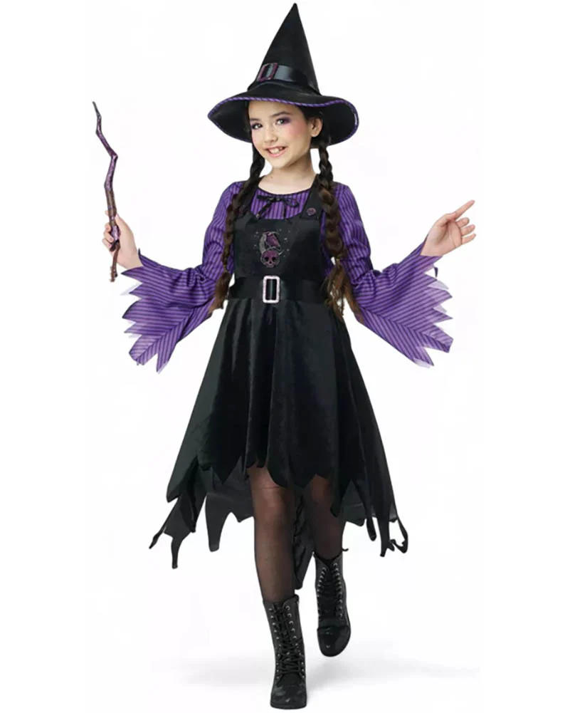 Moon Glow Witch Girls Costume - Image 3