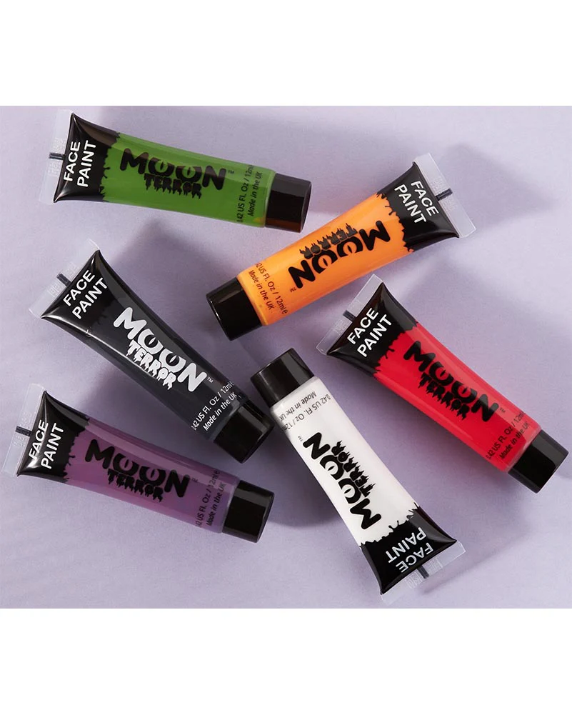 Moon Terror Halloween Face and Body Paint Boxset Pack of 6 - Image 8