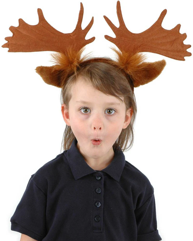 Moose Adults and Kids Deluxe Headband - Image 2