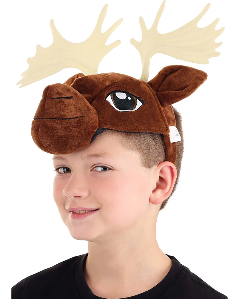 Moose Plush Deluxe Headband - Image 3