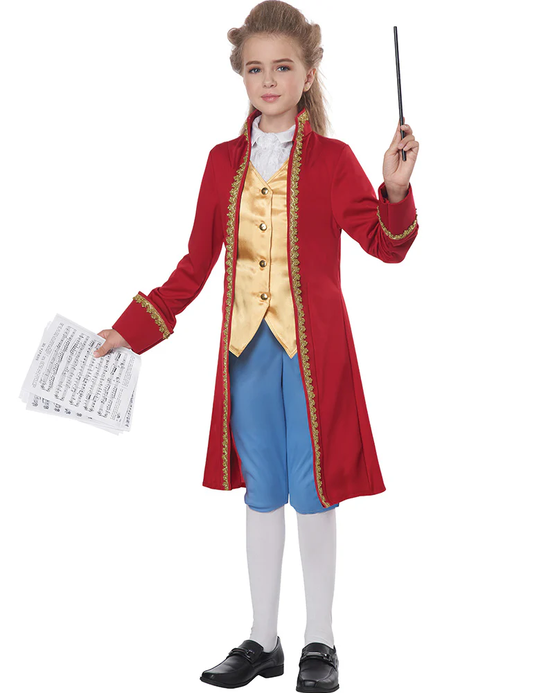 Mozart Classical Composer Kids Book Week Costume - Image 5