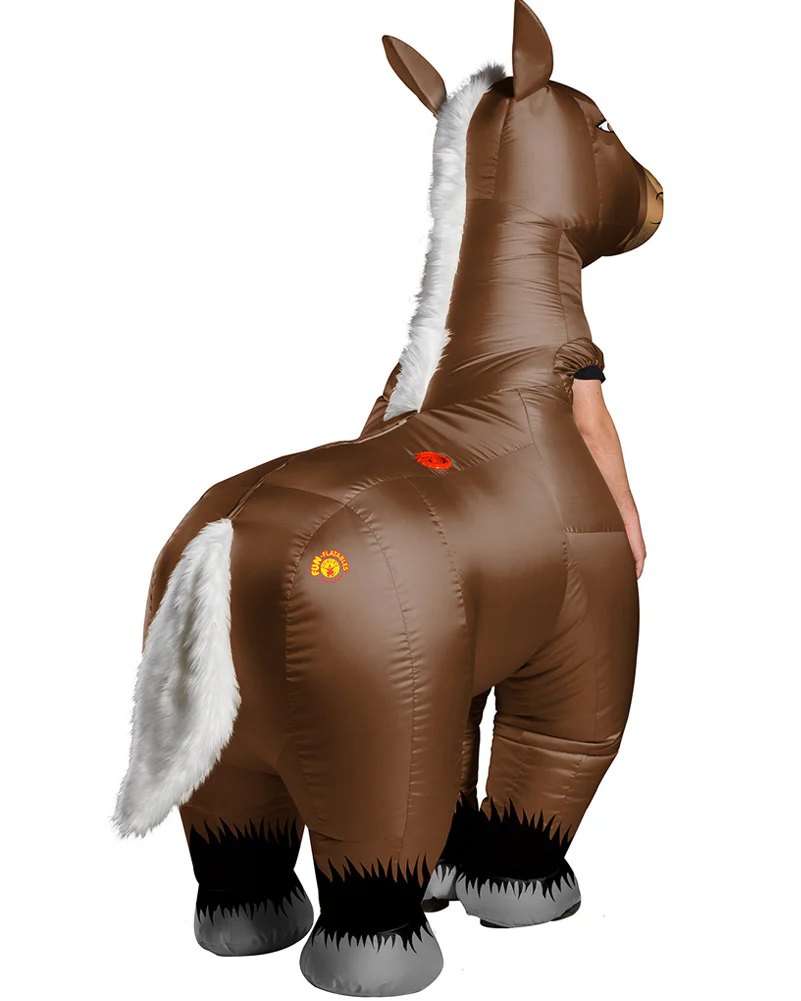 Mr Horsey Horse Inflatable Adult Costume - Image 2