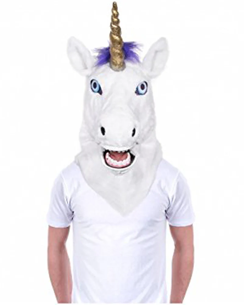 Mr Unicorn Moving Mouth Mask