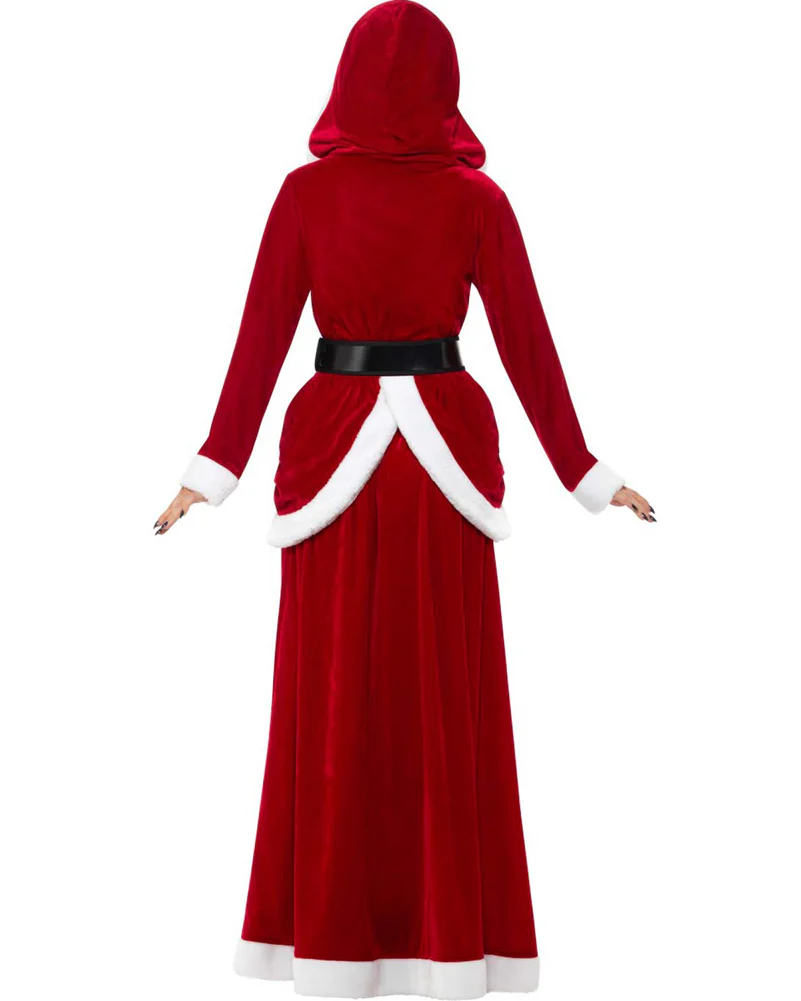 Ms Claus Deluxe Womens Christmas Costume - Image 3