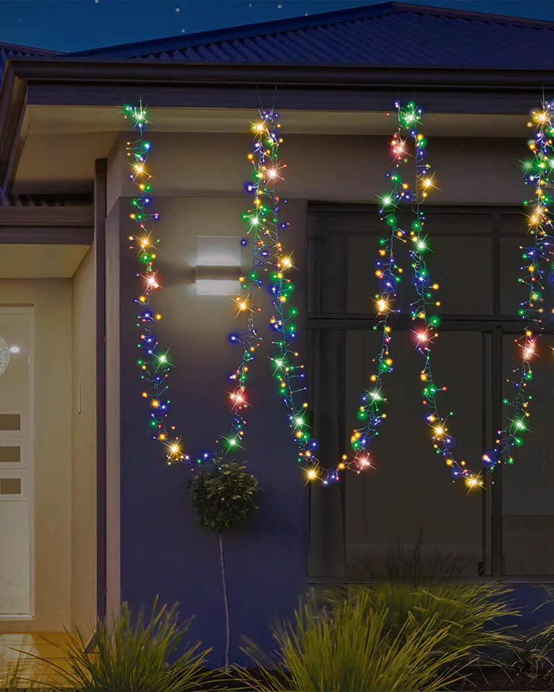 Multicolour Cluster Lights 2000 Piece LED Lights - Image 3