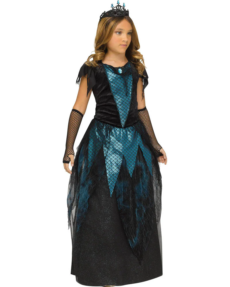 Mystical Mermaid Girls Costume - Image 3