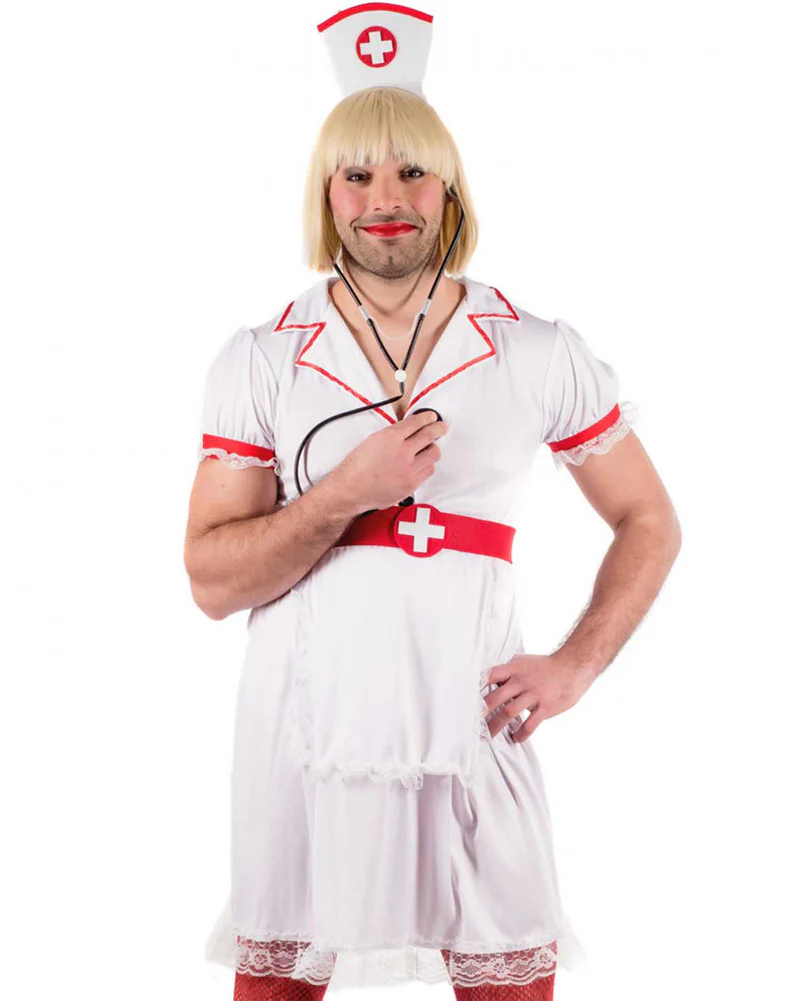 Naughty Nurse Mens Costume - Image 2