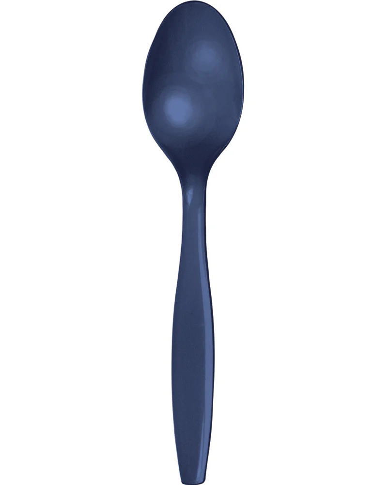 Navy Premium Spoons Pack of 24