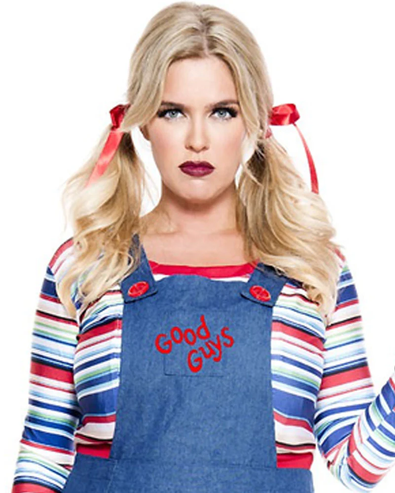 Nightmare Killer Doll Womens Plus Size Costume - Image 3