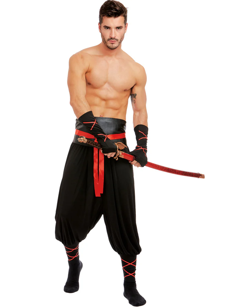 Masked Ninja Mens Costume - Image 2