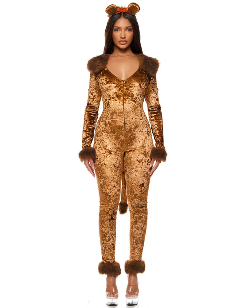 No Courage Lion Womens Costume - Image 3