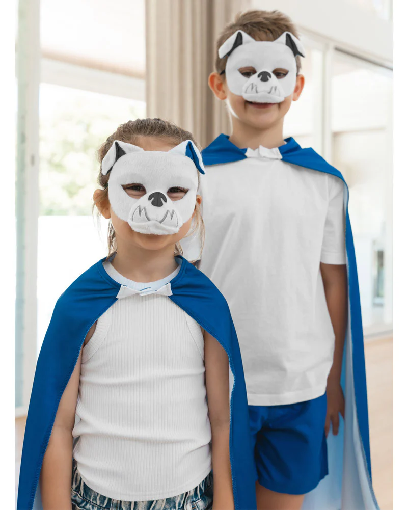 NRL Bulldogs Mascot Kids Mask - Image 3