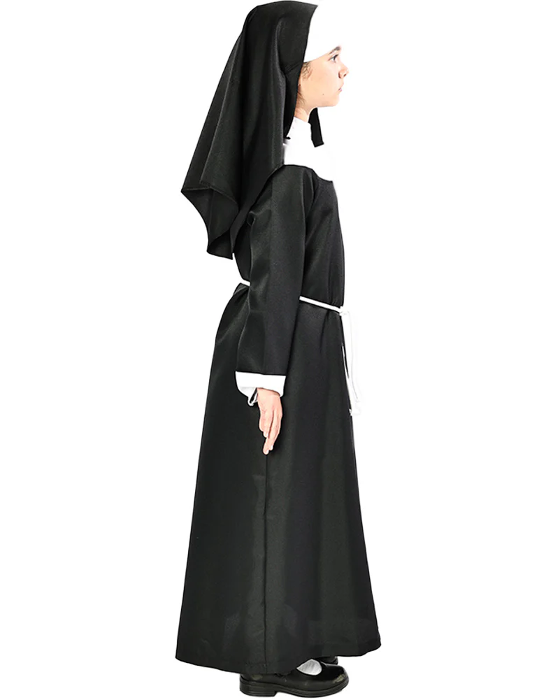 Nun Deluxe Girls Costume - Image 4