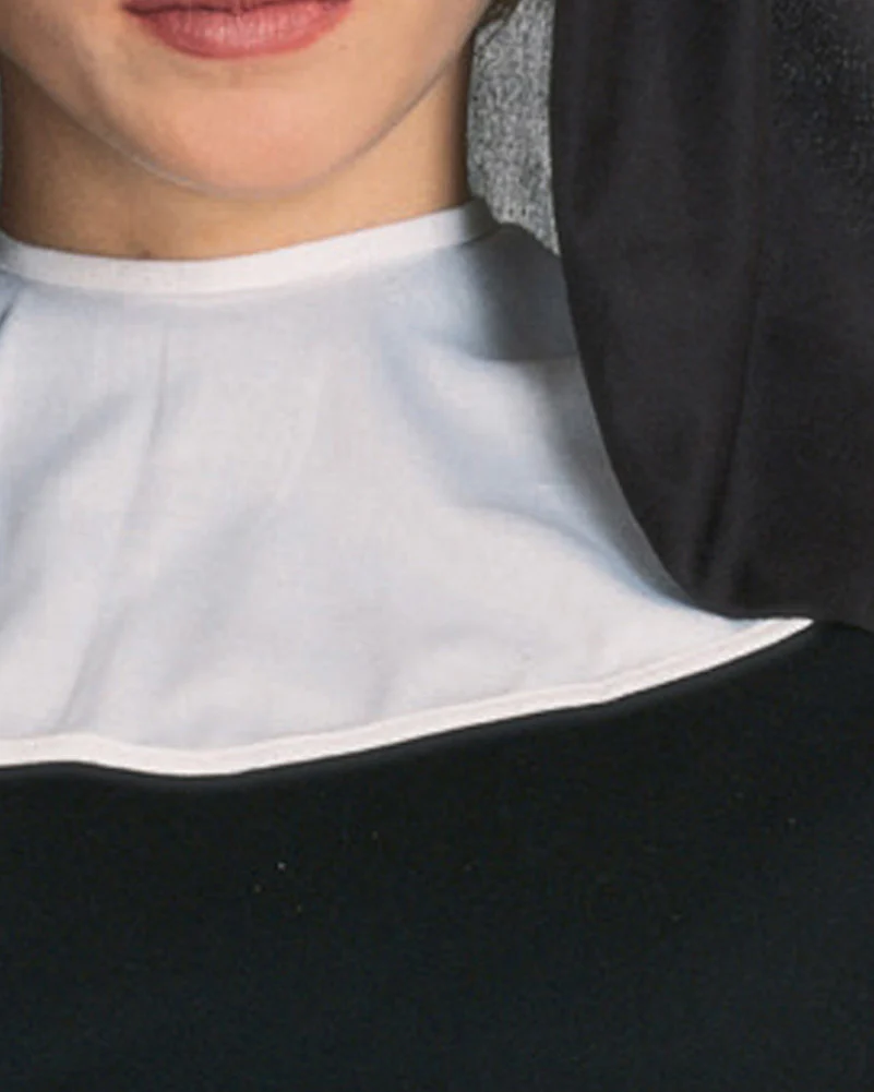 Nun Habit Headpiece And Collar Set - Image 2