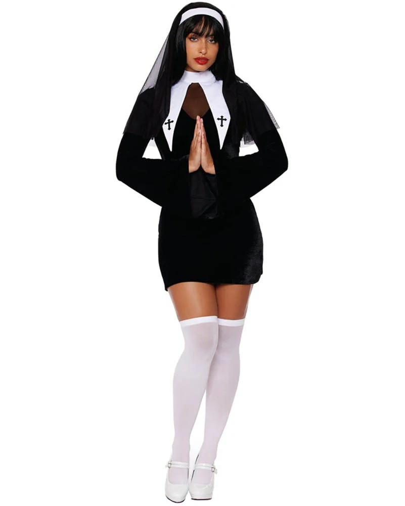 Nun Of Your Business Womens Costume