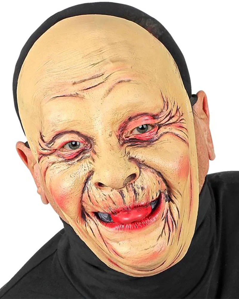 Old Woman Half Face Mask - Image 2