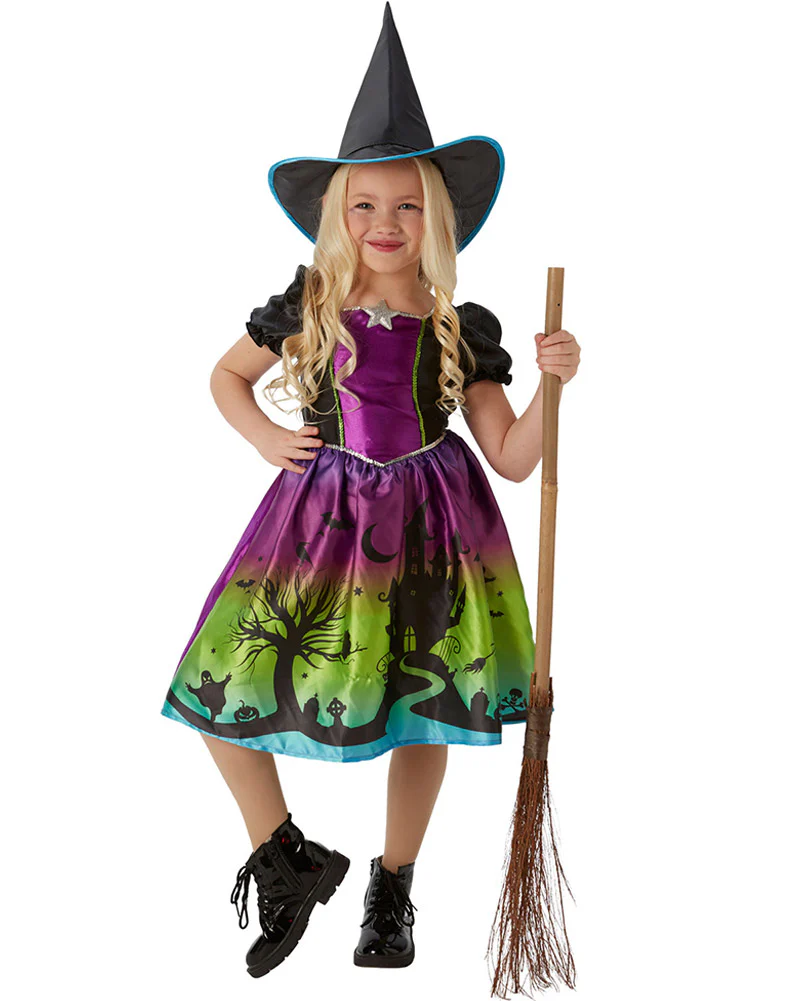 Ombre Witch Girls Book Week Costume