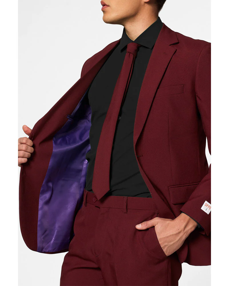 Opposuit Blazing Burgundy Premium Mens Costume - Image 3