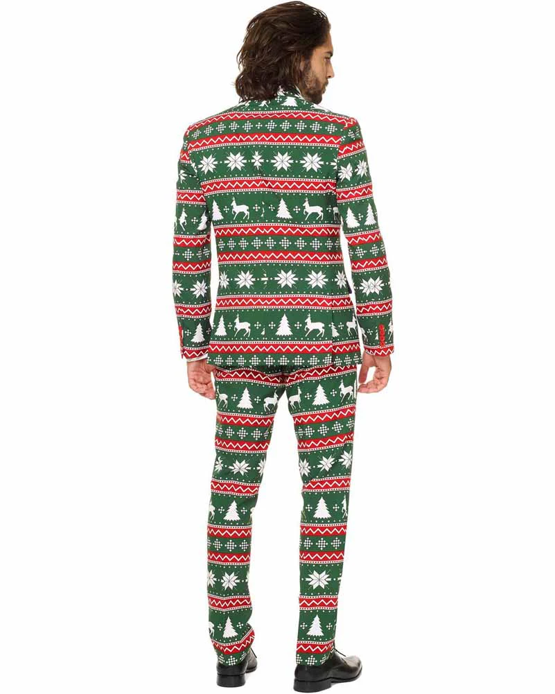 Opposuit Festive Green Premium Mens Suit - Image 4