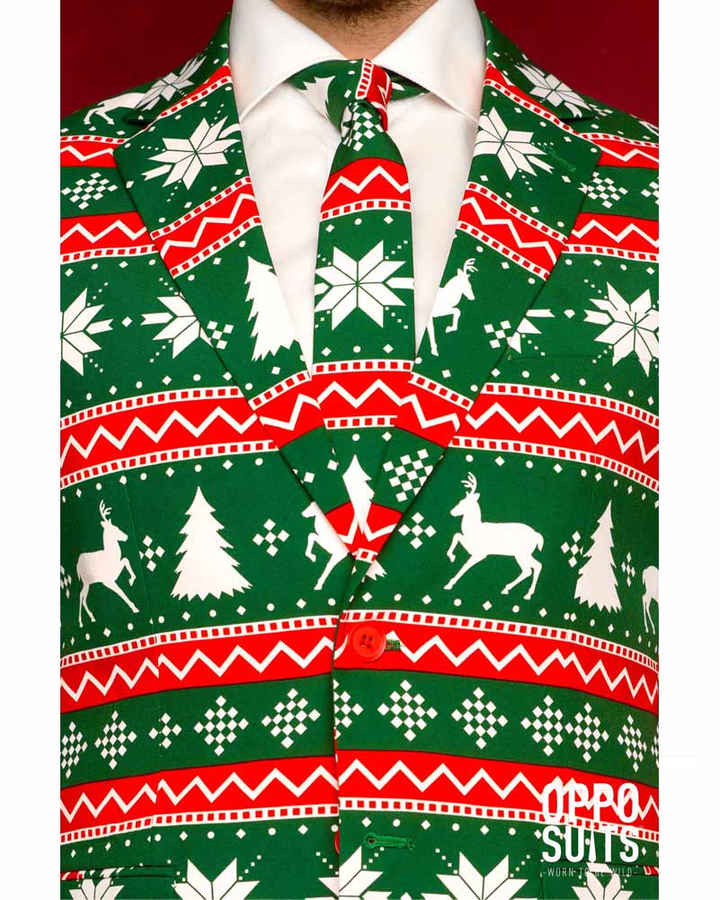Opposuit Festive Green Premium Mens Suit - Image 6