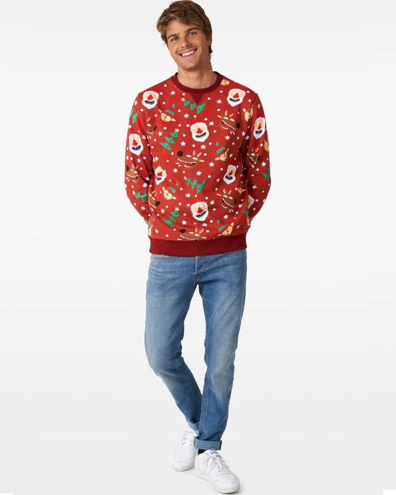 Opposuit Jolly Crew Mens Christmas Sweater - Image 2