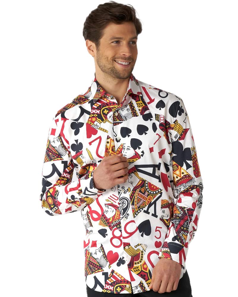 Opposuit King of Clubs Mens Shirt - Image 2