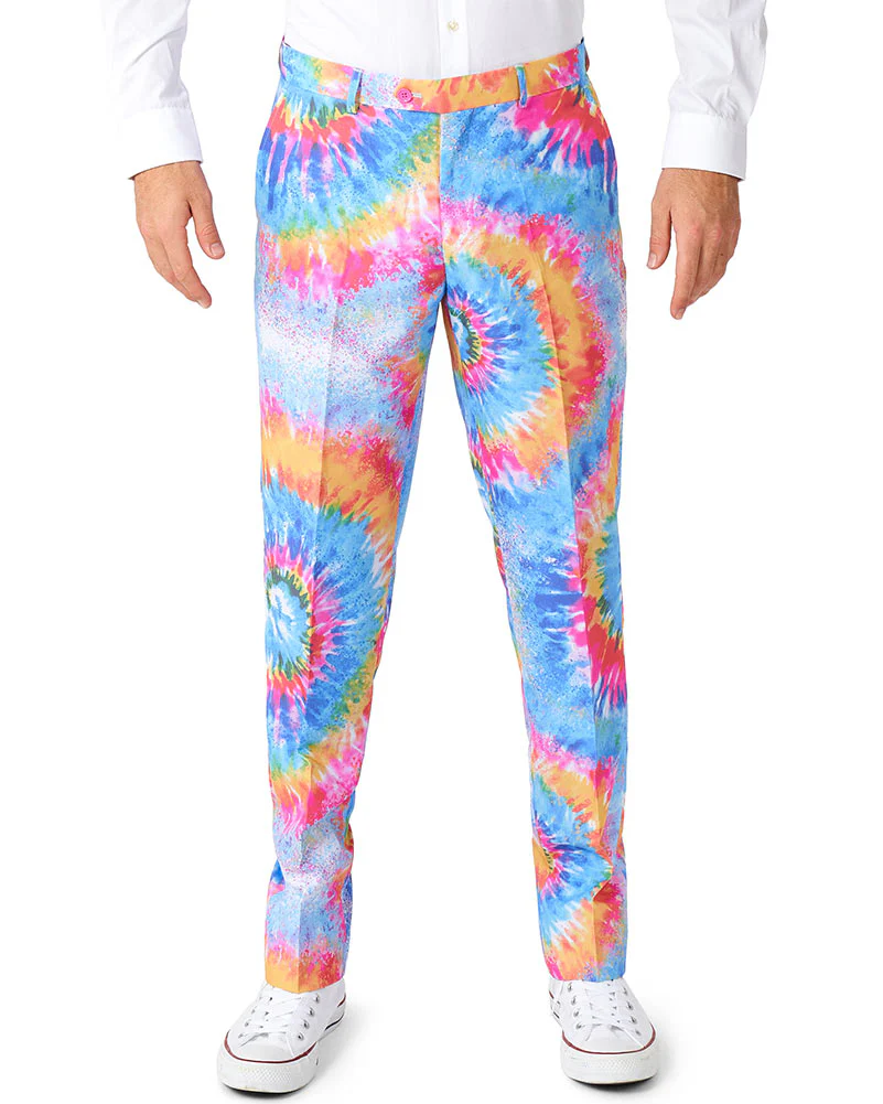 60s Opposuit Mr Tie Dye Premium Mens Suit - Image 5