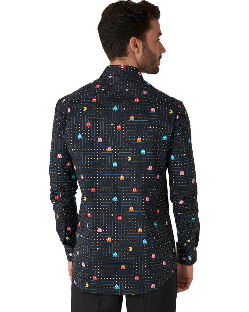 Opposuit Pac Man Mens Shirt - Image 3