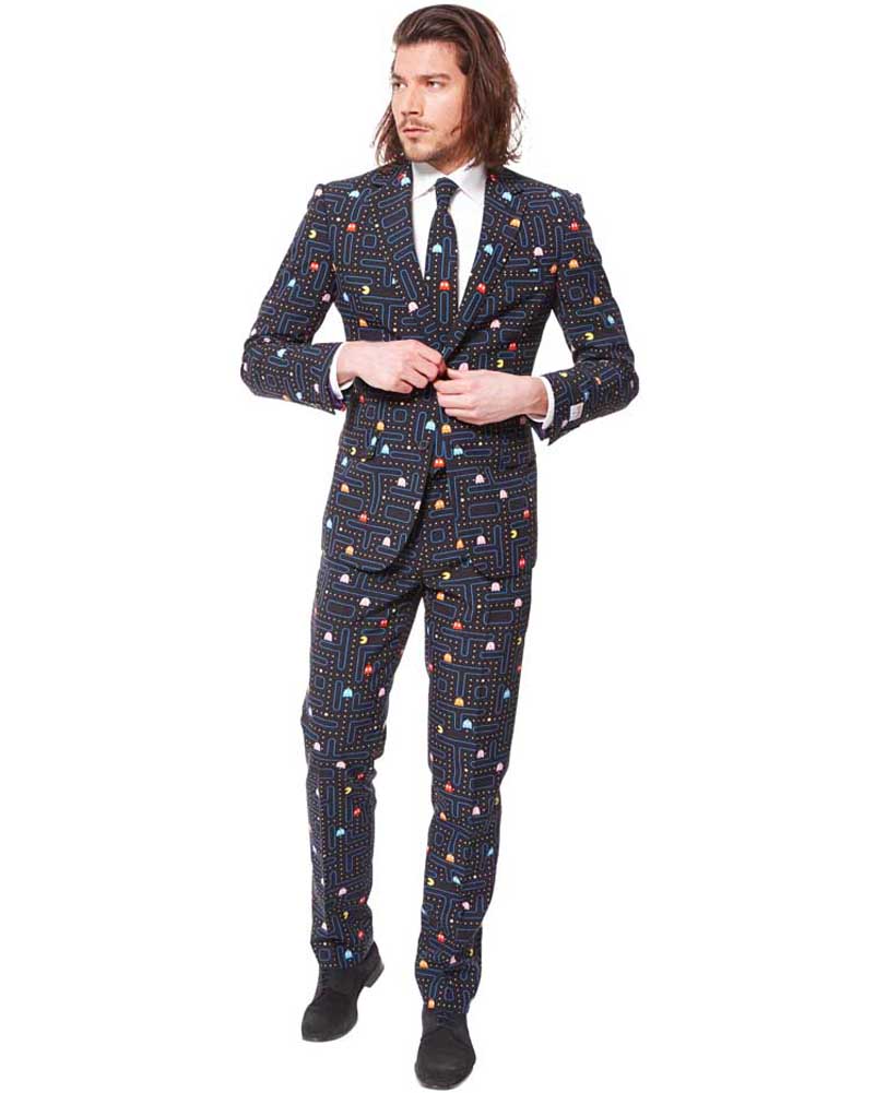 Opposuit Pac Man Premium Mens Suit - Image 3