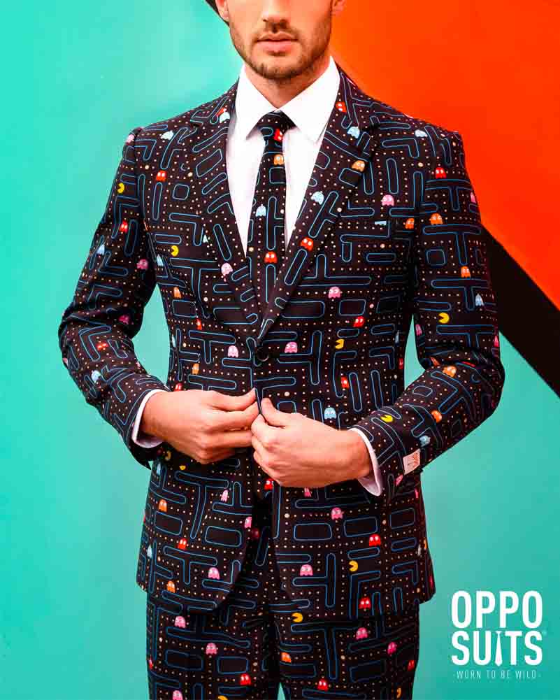 Opposuit Pac Man Premium Mens Suit - Image 9