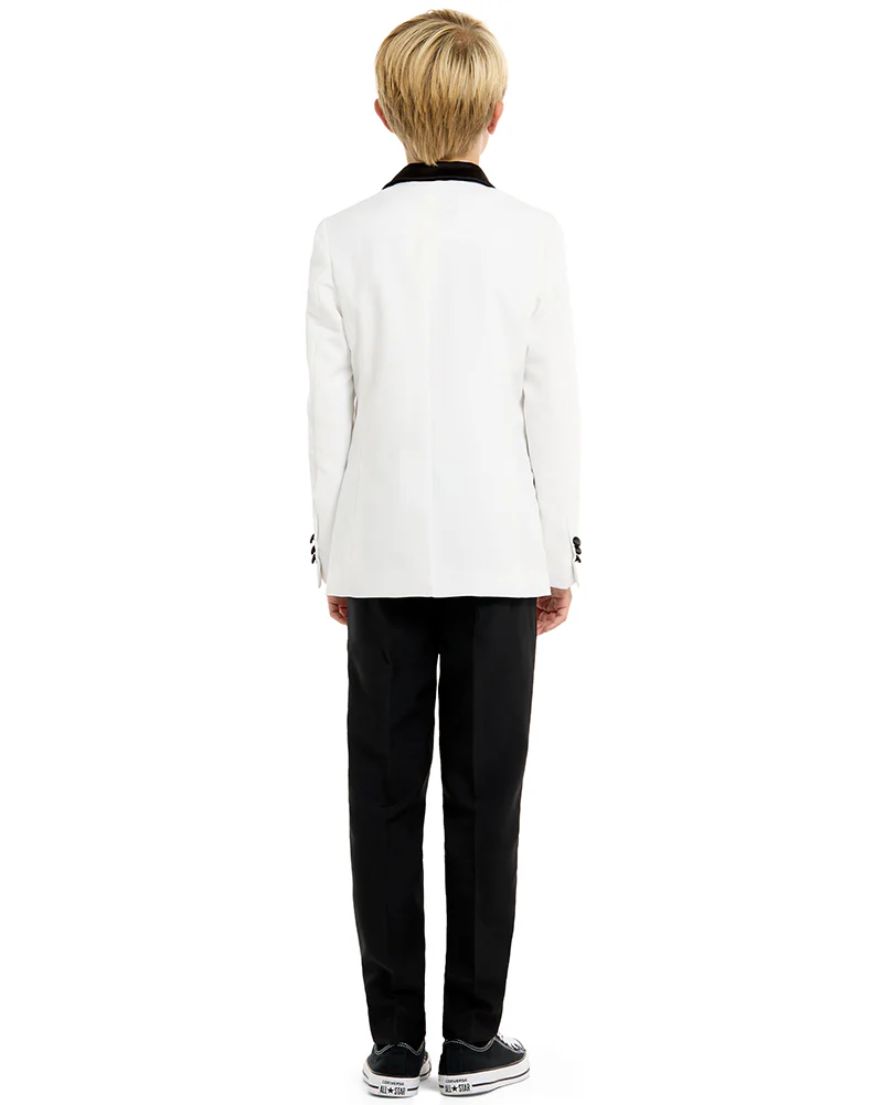 70s Opposuit Pearly White Premium Teen Boys Costume - Image 4
