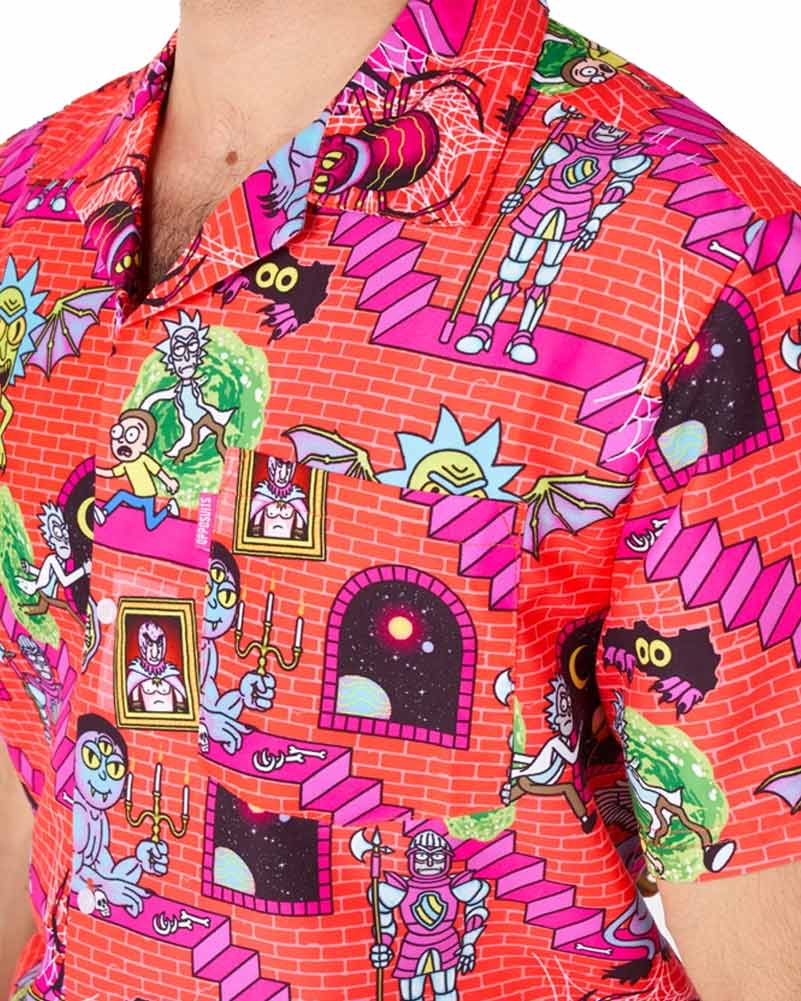Opposuit Rick and Morty Surreal Summer Combo Swim Suit - Image 4