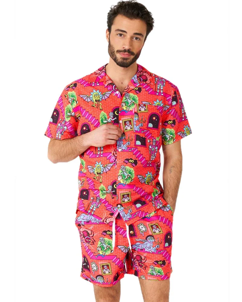 Opposuit Rick and Morty Surreal Summer Combo Swim Suit - Image 8