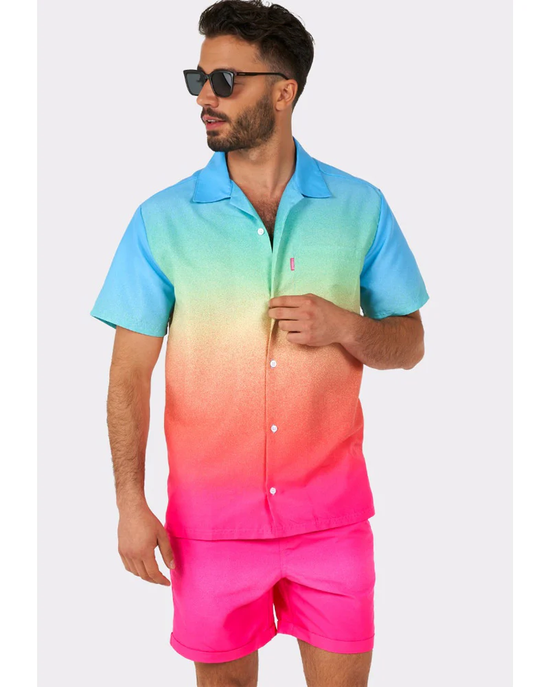 Opposuit Summer Funky Fade Mens Swim Suit - Image 3