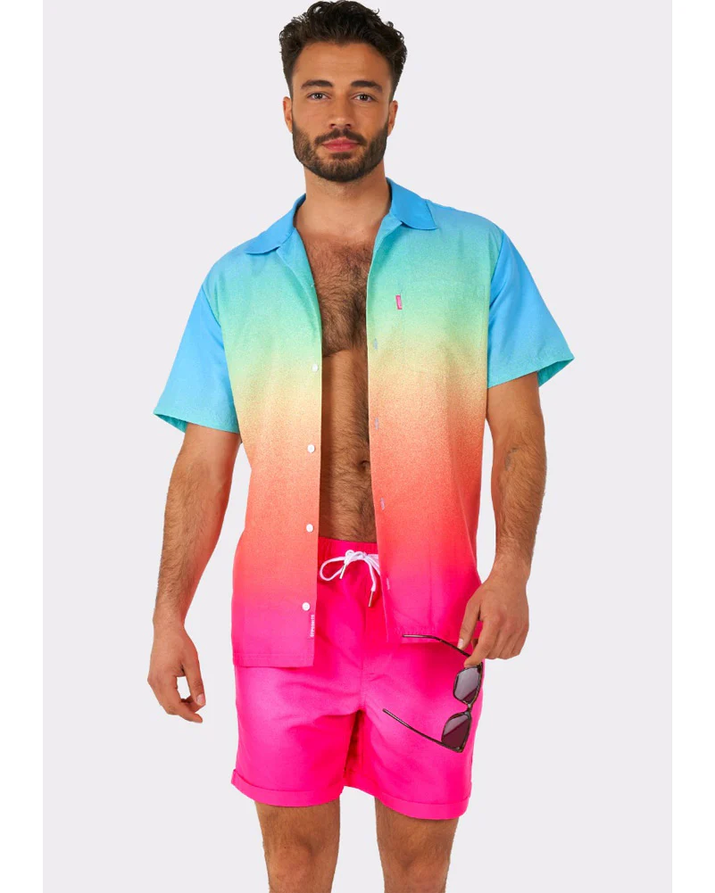 Opposuit Summer Funky Fade Mens Swim Suit - Image 7