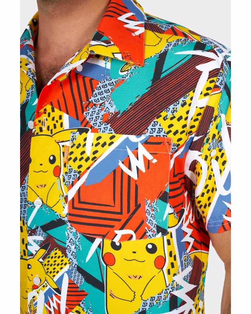 Opposuit Summer Pika Pikachu Mens Swim Suit - Image 5