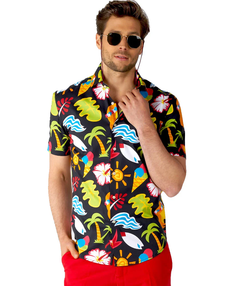 Opposuit Summer Tropical Thunder Mens Shirt - Image 4