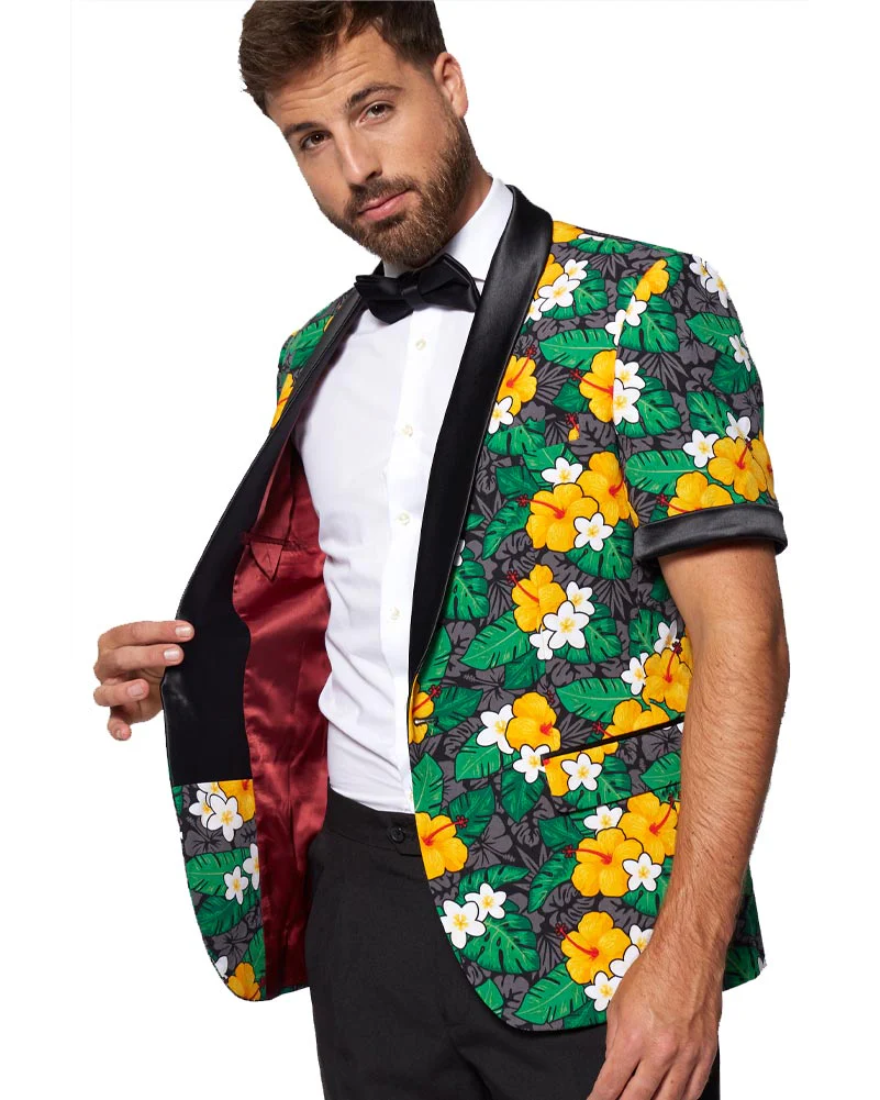 Opposuit Summer Tropical Treasure Tuxedo Premium Mens Costume - Image 3