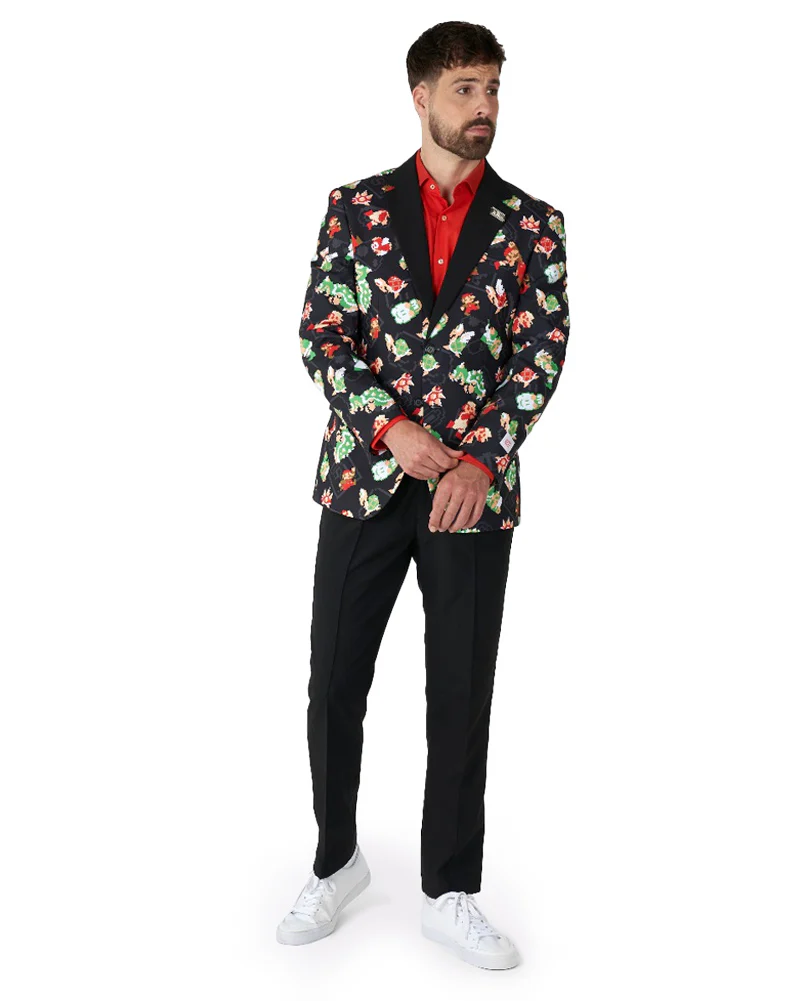 Opposuit Super Mario Bros Mens Blazer - Image 3