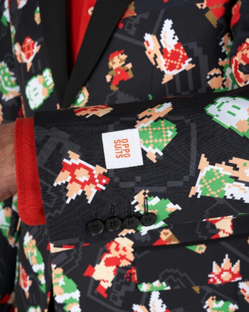 Opposuit Super Mario Bros Mens Blazer - Image 6