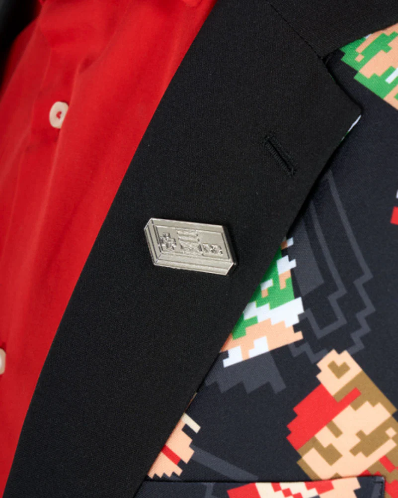 Opposuit Super Mario Bros Mens Blazer - Image 7